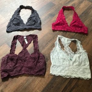 Free People & Urban Outfitters Bralettes Bundle